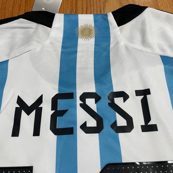 Adidas Argentina Messi home jersey 2022/23 - Picture 10 of 10